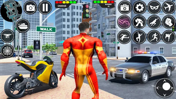 Rope Hero Speed Hero Games android App screenshot 2